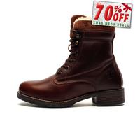 Woodland Delamere Alto Tobillo Mujer Vestido de Cuero Elegante Botines de Moda