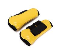 Botas de Tendón de Caballo 4 PCS Protective Cómoda y Botas para Caballos Juega 2 Pierna Delantera Tendón Terrano Bootspu Shell Tendon Horse Tendon (Un par de piernas Delanteras Medianas)