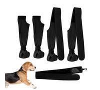 Botas de tirantes para perros - Versátil, Protectores de patas, Impermeables Flexibles Cachorros Zapatos, Ropa al aire libre Mascotas Compañía | Multiusos Outdoor Indoor Utility
