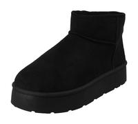 Botas De Tobillo Casual Para Mujeres Slip On De Ajuste Ancho 'F4R472'