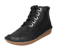 Botas De Tobillo Casuales De Encaje Para Damas Clarks Funny Cedar