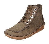 Botas De Tobillo Casuales De Encaje Para Damas Clarks Funny Cedar