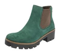 Mujer Rieker Cuero/Microfibra Tacón Grueso Deslizarse Tirar Botines: 79265
