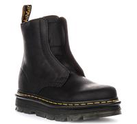 Botas De Tobillo De Cuero Dr Martens Zebzag Slip On Negros Para Mujeres EU 36-42