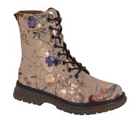 Cipriata Annetta - Botines con cremallera y cordones para mujer, color marrón, talla 12.5, Oro crudo, 36 EU