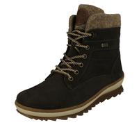 Botas De Tobillo Forradas Con Detalle De Puño Para Damas - R8477