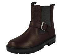 Botas De Tobillo Para Niñas Con Panel De Aumento Y Hebilla - Río De Praga