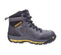 Botas De Trabajo Al Aire Libre De Cuero Para Hombre Caterpillar Munising Grises