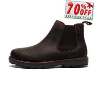 Woodland Halden Dealer Impermeable Moda Hombre Trabajo Botines Chelsea Marrón