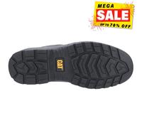 Botas De Trabajo De Cuero Para Hombre Caterpillar Striver S3 Con Cordones Marrón