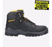 Botas De Trabajo De Seguridad De Cuero Para Hombre Caterpillar Striver S3 Negras