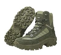 - Botas de trabajo ortopédicas antipinchazos, para hombre, soporte ortopédico, antipinchazos, botas de trabajo impermeables y antiesguinces, Green, 45 1/3 EU