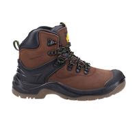 Botas De Trabajo Para Hombre Amblers FS197 De Cuero Impermeables Con Cordones