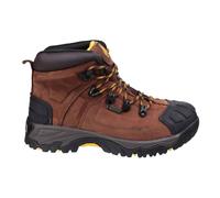 Botas De Trabajo Para Hombre Amblers FS39 Impermeables Con Cordones Marrones