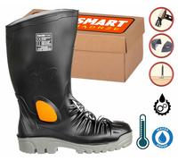 Botas de trabajo Portwest Mettamax S5 M 45 de PVC con puntera impermeable
