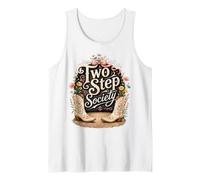 Botas de Vaquera de Two Step Society para Bailar Camiseta sin Mangas
