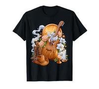 Botas de Vaquero con Guitarra católica, Estilo Coquette, música Country Camiseta