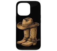 Botas de Vaquero Texas Western Southern Country Wild West Rodeo Carcasa para iPhone 13 Pro