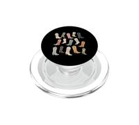 Botas de Vaquero Western Cowgirl Rodeo Música Country Texas PopSockets PopGrip para MagSafe
