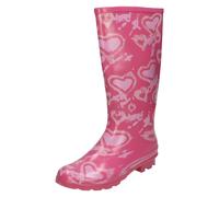 Botas De Wellington Con Diseño De Corazón Spot On X1R034 Para Niñas