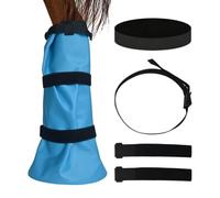Botas de zuecos Cuidado de las extremidades cómodo protector transpirable | Botas Poultice Cuidado Zueco Caballo para ganado equino cataplasma absceso tenedor recuperación