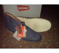 Botas Desert Clarks Originals Para Hombre Indigo Denim UK 6, 7, 8, 9, 10, 11 F