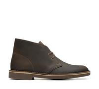 Botas Desert Para Hombre Clarks Bushacre 2, Cuero Beeswax UK 7,8,9 G