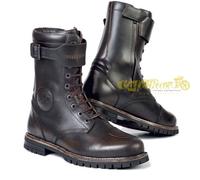 Botas en Bicicleta Stylmartin Rocket Wp Cuero Marrón Con Refuerzos