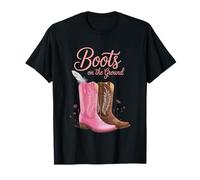 Botas En El Suelo Juneteenth Cowgirl Donde Los Fans En Camiseta