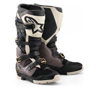 Botas Enduro Alpinestars Tech 7 Drystar Negro/Gris Oscuro/Dorado48 Negro,Gris Oscuro,Dorado