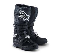 Alpinestars Tech 7 Enduro 2026 Stivali da motocross, nero grigio bianco, 10