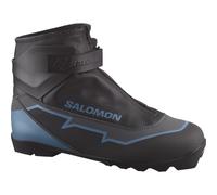 Botas esquí de fondo Salomon Escape Plus, Hombre, Negras/Azules 10,5 Black/Castlerock/Blue Ashes