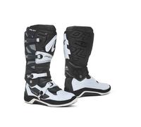 Forma Pilot Motocross Botas, negro-blanco, tamaño 44 para Hombres