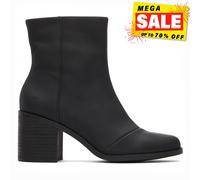 Botas Formales De Cuero Para Mujer Toms Evelyn De Moda Negras