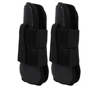 Botas frontales para caballos, protección ligera y ajustable para las patas del caballo, soporte para los tendones que absorbe los golpes para saltos, carreras y equitación, con (patas delanteras