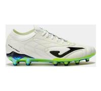 Botas fútbol evolution top 25 césped artificial ag blanco verde flúor 45