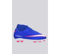 Nike Bota de fútbol Zoom Mercurial Superfly 10 Club FG/MG Niño Racer Blue-White 1Y
