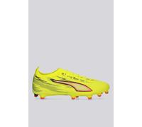 PUMA Ultra 6 Pro FG/AG - Tenis de fútbol Unisex, Yellow Alert Puma Black Glowing Red Lime Squeeze, 41 EU