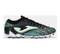Botas fútbol striker top 25 césped artificial ag negro verde 45