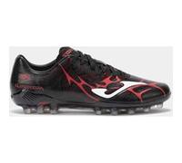 Botas fútbol super copa 25 césped artificial ag negro rojo 43.5