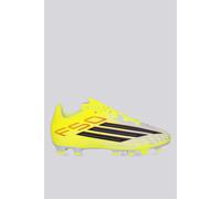 adidas Unisex niños F50 Club Firm Ground/Multi Ground Football Boots Kids, Team Solar Yellow 2/Core Black/Lucid Red, 34 EU