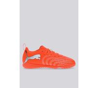 Puma Botas de fútbol Future 9 Play TT Jr - Rojo Brillante/Blanco/Negro/Plata - Talla 33