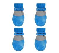 Botas Impermeables para Cachorros - Botas para Perros con de Goma Antideslizante, Zapatos de protección de Patas duraderas, diseño Ajustable y Seguro | Zapatos Impermeables de Invierno para