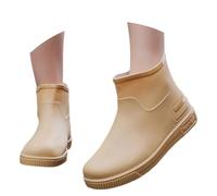 Botas impermeables Unisex 2026 Zapatos de lluvia para el ocio, comodidad durante todo el año con diseño de chanclas, impermeables y flexibles de transición botas de goma impermeables