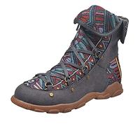 Botas Invierno Mujer - Bota Ancho Especial Mujer Botas Retro Botines Chelsea Botas De Tacon Alto Mujer Sexy Botas Planas Antideslizantes Botas De Plataforma De TacóN