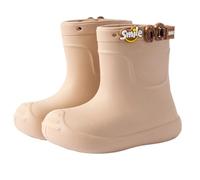 Botas Invierno Niña 28 - para S para La Escuela para para Días Lluviosos De Caña Baja Antideslizantes Cómodas Ligeras Y Duraderas para Todas Las Estaciones para Edades De 2 A 9 Años (Khaki 17)