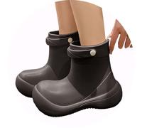 Botas Invierno Niño 25 - para S para Días Lluviosos Al Aire Libre Es Cortos para Adolescentes Zapatos De Senderismo Casuales Cómodos Y Ligeros para Todas Las Estaciones (Black 14-15 Years)