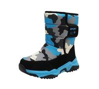 Botas Invierno Niño 25 - Zapatos para S De Nieve De Exterior para S Y S Cálidas De Nieve (Sky Blue 275 Little Child)