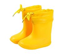 Botas Invierno Niño 39 - De Lluvia para S Pequeñas Y S Cómodas para Jugar Al Aire Libre Ligeras Duraderas Y para Uso Diario (Yellow 31 Little Child)