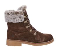 Botas Medias Impermeables De Cuero Suede Para Mujer Hush Puppies Florence Marrón